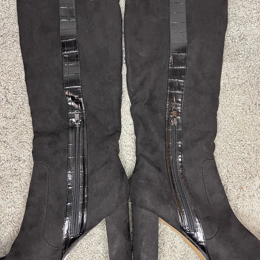 14th & Union Jacki Tall Block Heel Boot 8.5 - image 5